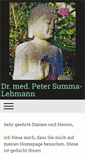 Mobile Screenshot of peter-summa-lehmann.de