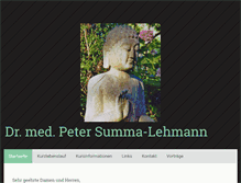 Tablet Screenshot of peter-summa-lehmann.de
